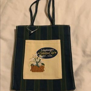 Longaberger Collectors Club EST 1996 tote NWOT